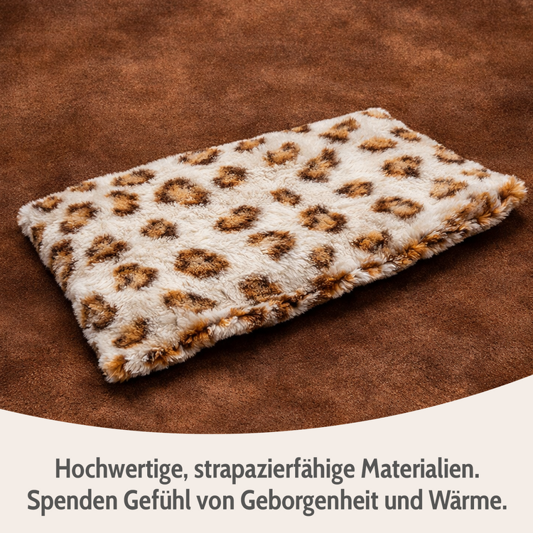 Wärmekissen Habibi Plush Premium Körnerkissen creme gefleckt