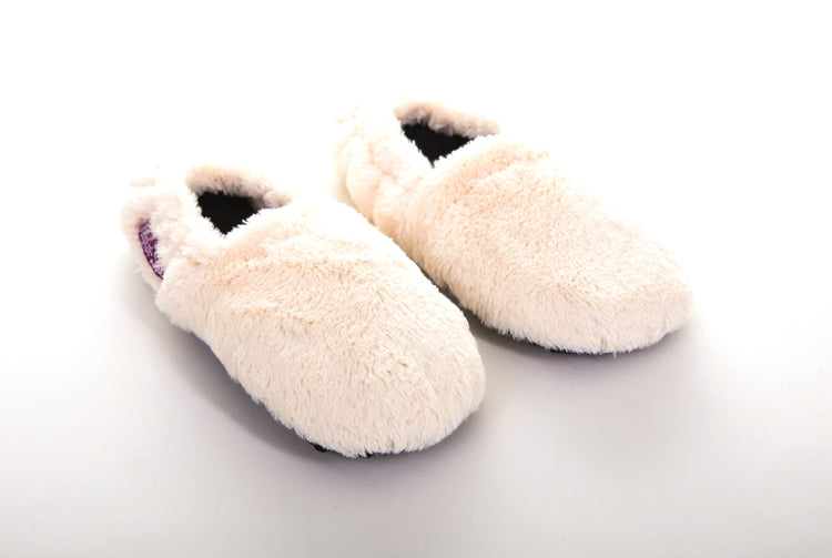 Habibi Wärmeschuhe - Creme Größe M (EU 37-40)