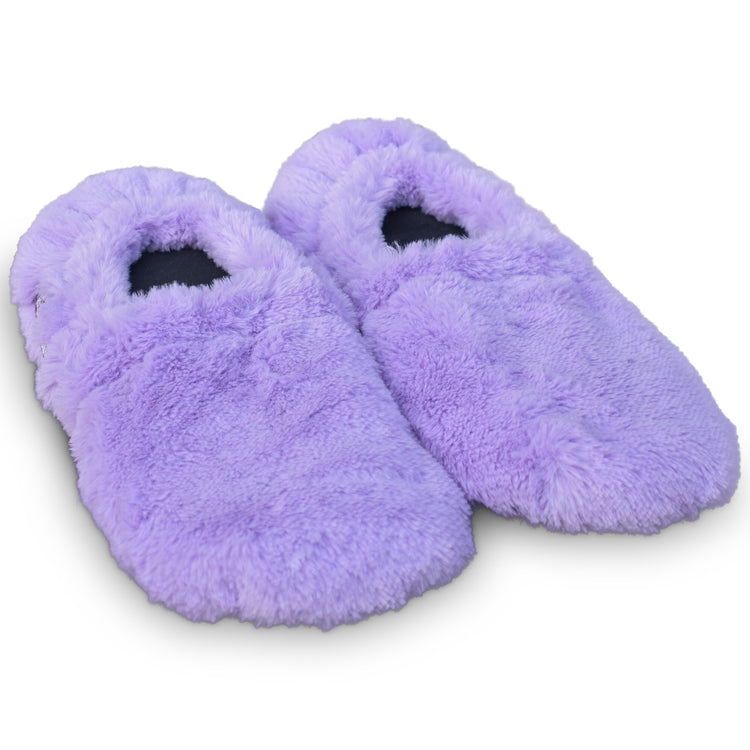 Habibi Wärmeschuhe - Lila Größe L (EU 41-45)