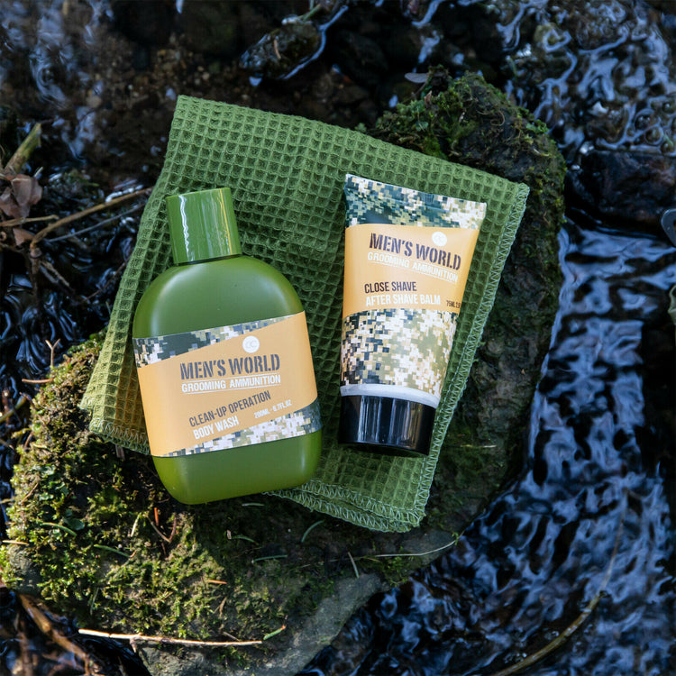 Accentra Körperpflegeset "Men´s World" in wasserdichtem Beutel