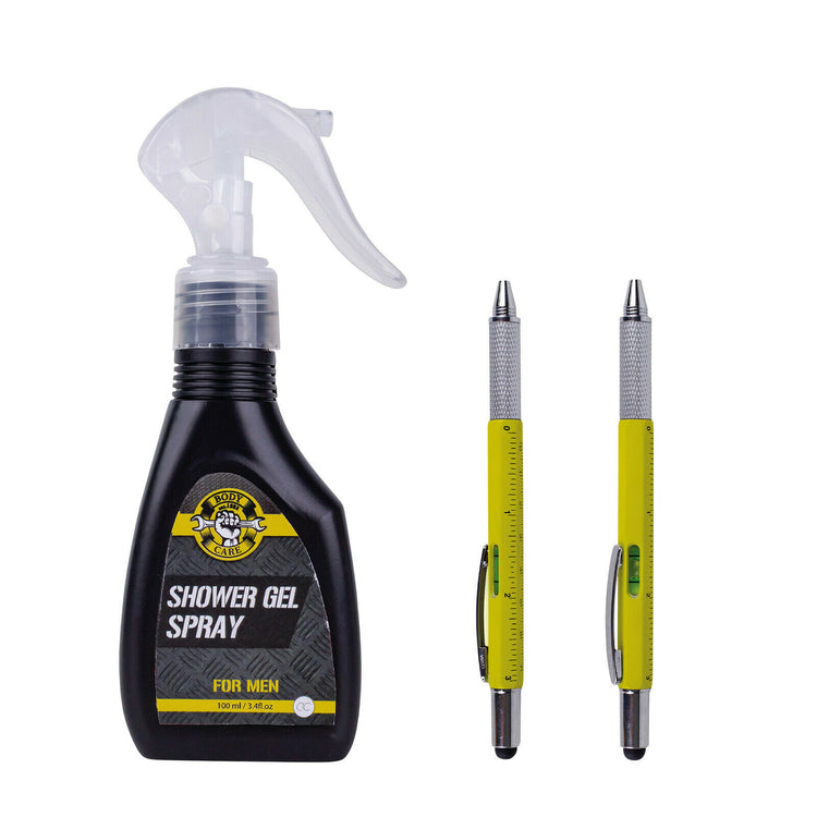 Accentra Körperpflegeset "Bath and Body Tools" mit Multifunktions-Stift