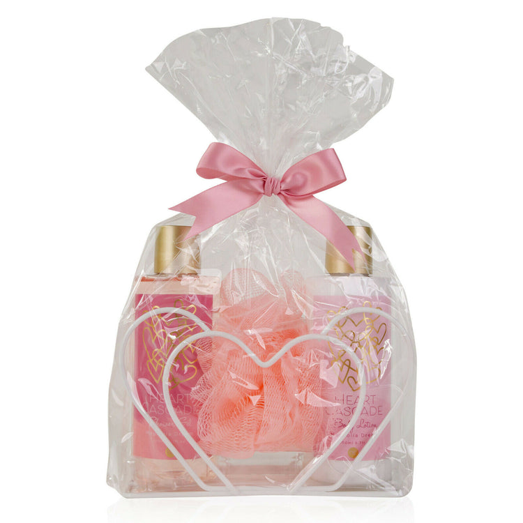 Accentra Körperpflegeset "Heart Cascade" mit Serviettenhalter