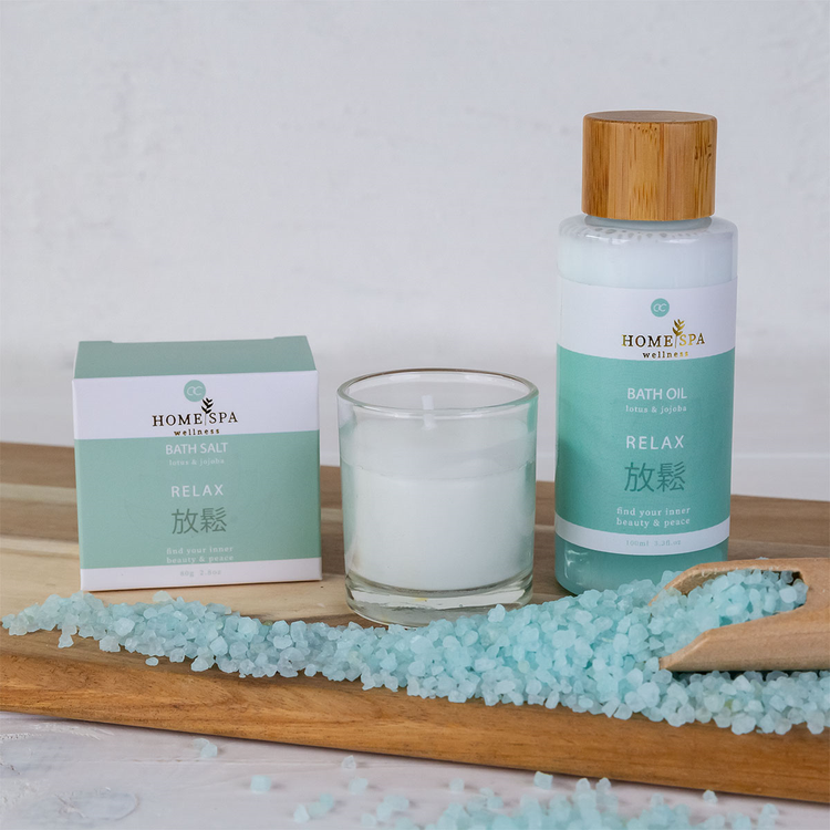 Accentra Wellness Set "Home Spa" mit Duftkerze
