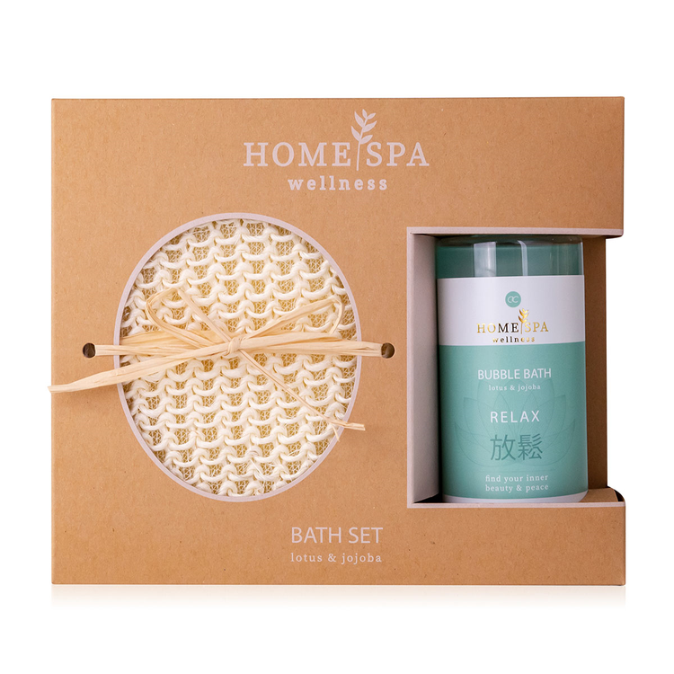 Accentra Badeset "Home Spa" mit Sisal Pad