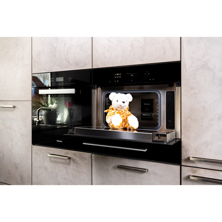 Habibi Wärmetier - Giraffen-Bär mit Kapuze  (herausnehmbar)