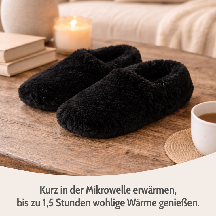 Habibi Wärmeschuhe - Schwarz Größe M (EU 39-40)