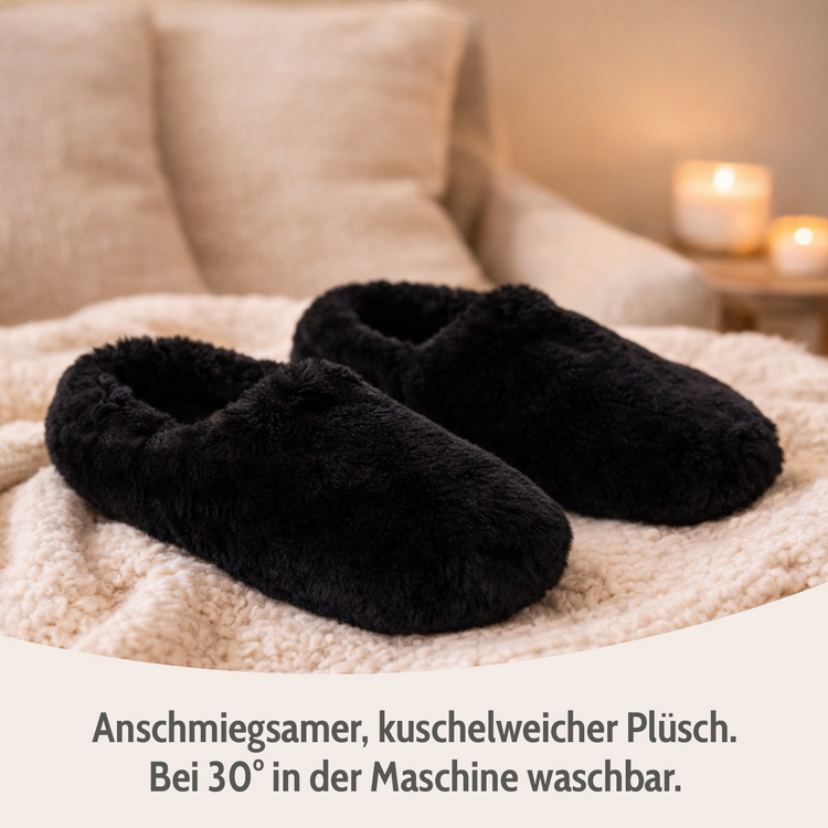 Habibi Wärmeschuhe - Schwarz Größe M (EU 39-40)