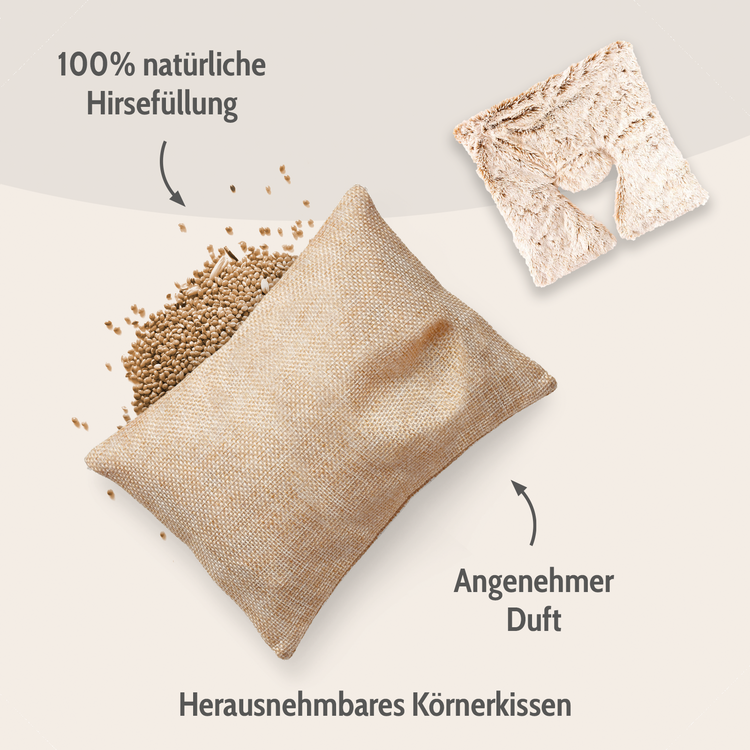 Habibi Nackenwärmer - Schulter-/Rückenwärmer creme