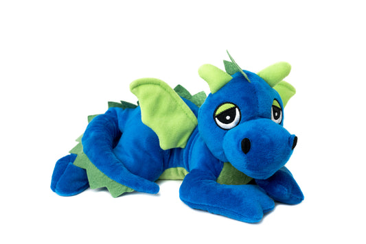 Habibi Wärmetier - Glücksdrache royalblau