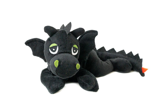 Habibi Wärmetier - Glücksdrache schwarz