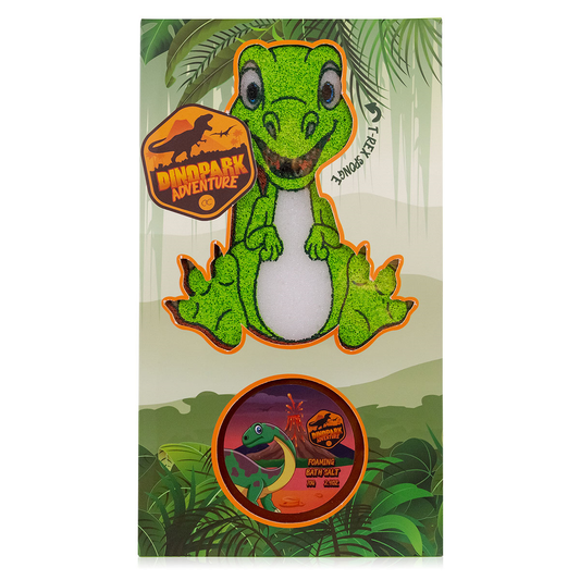Accentra Badeset "Adventure Dinopark" - Badeschwamm