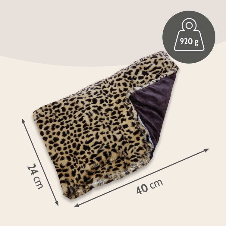 Wärmekissen Habibi Plush Premium Körnerkissen Leo