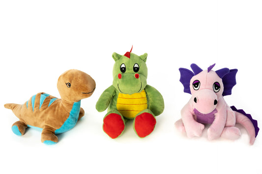 Habibi Dinosaurier braun/blau