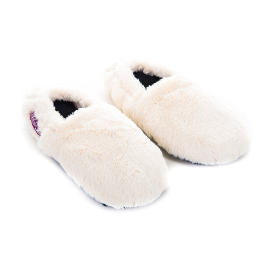 Habibi Wärmeschuhe - Creme Größe L (EU 41-45)