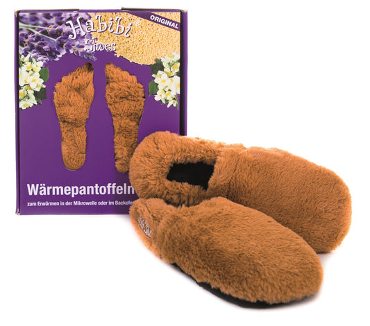 Habibi Wärmeschuhe - Caramel Größe M (EU 37-40)